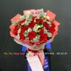 bó hoa chúc mừng sinh nhật hồng đỏ đẹp vũng tàu bh4246