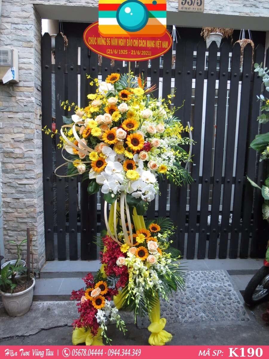 kệ hoa khai trương, hội nghị,kệ hoa chúc mừng, kệ hoa chúc mừng đại hội vũng tàu 190