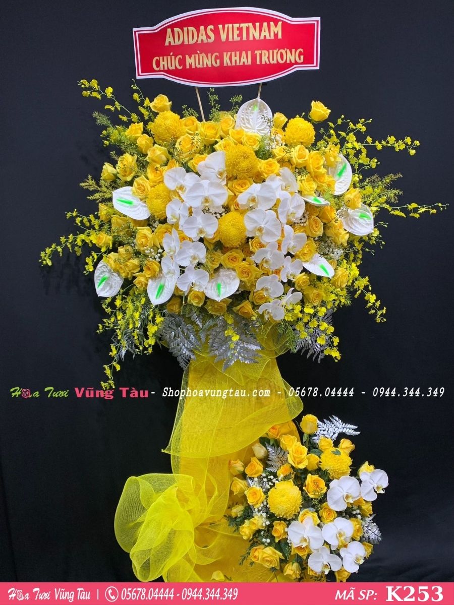 kệ hoa khai trương, hội nghị,kệ hoa chúc mừng, kệ hoa chúc mừng đại hội vũng tàu 253