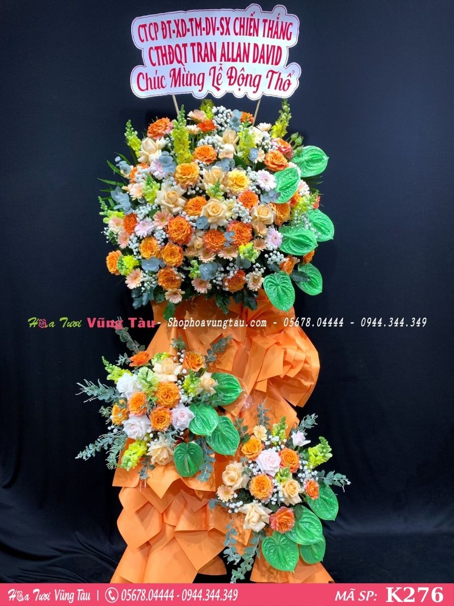 kệ hoa khai trương, hội nghị,kệ hoa chúc mừng, kệ hoa chúc mừng đại hội vũng tàu 276
