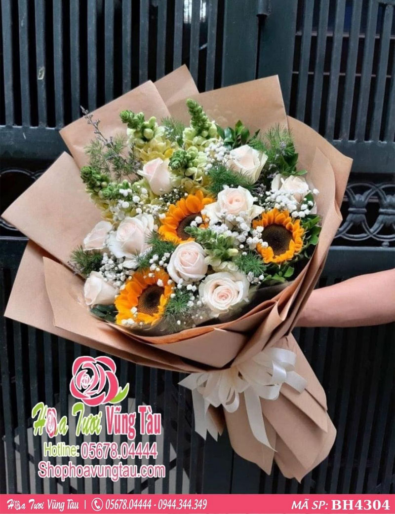 Hình ảnh bó hoa 20/10 đẹp
