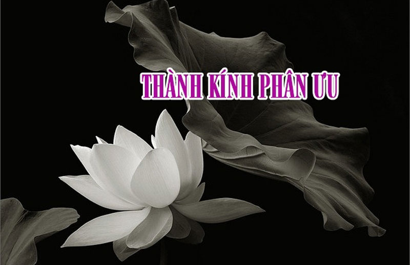 Thành kính phân ưu